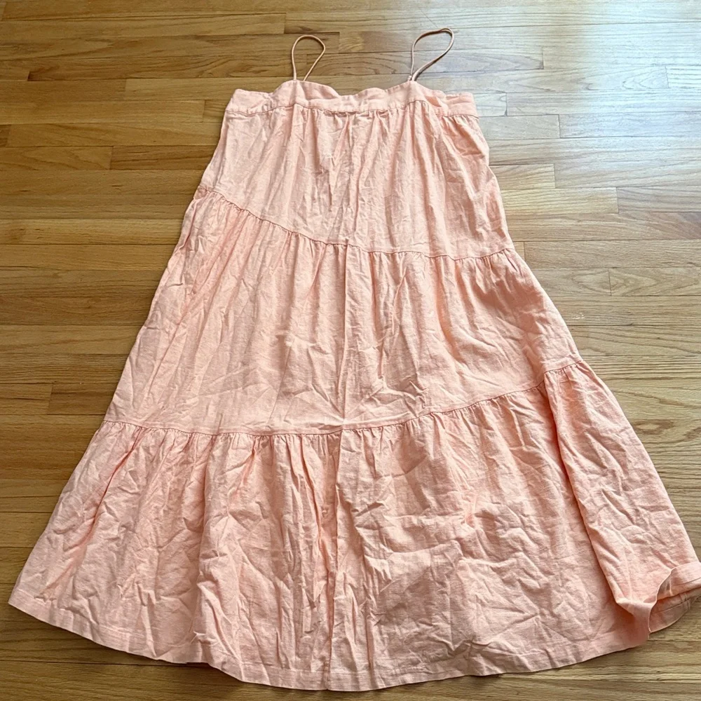 ABERCROMBIE & FITCH‎  Maxi Dress XLP Orange NEW Casual Bohemian